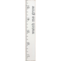 White/Grey Growth Chart