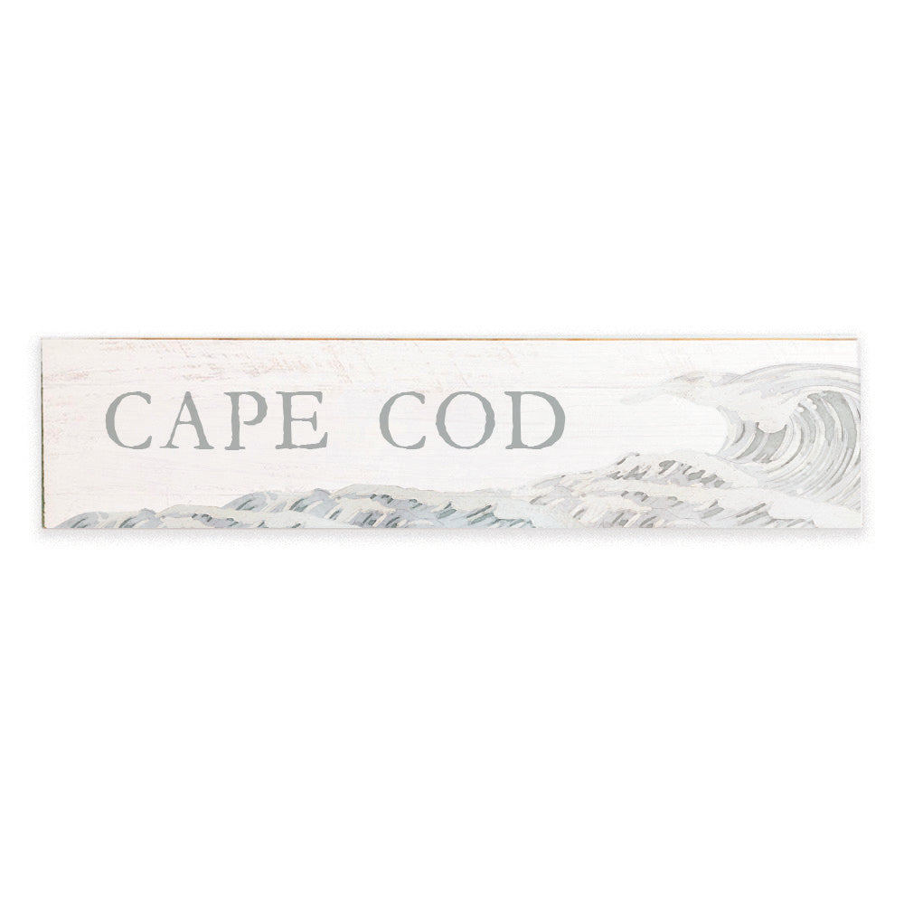 Wave Personalized Barnwood Sign