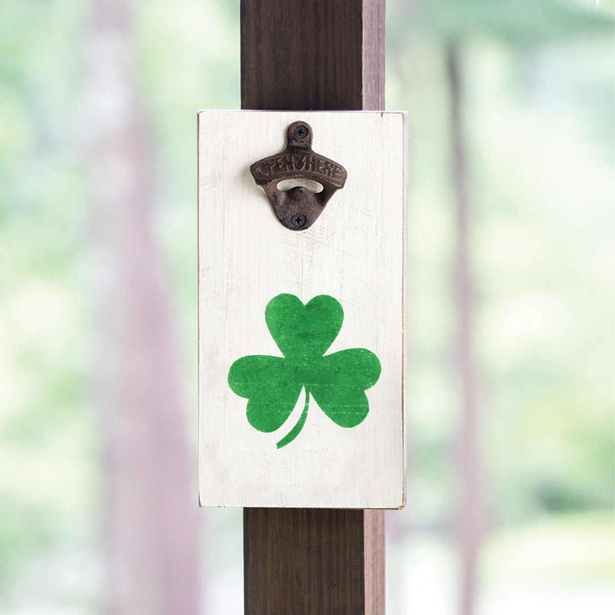 Shamrock Bottle Opener