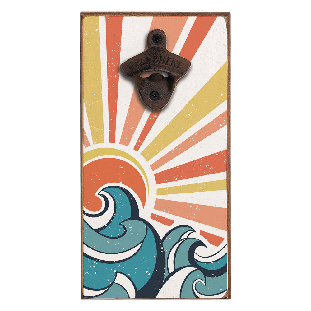 Coastal Sunset Bottle Opener