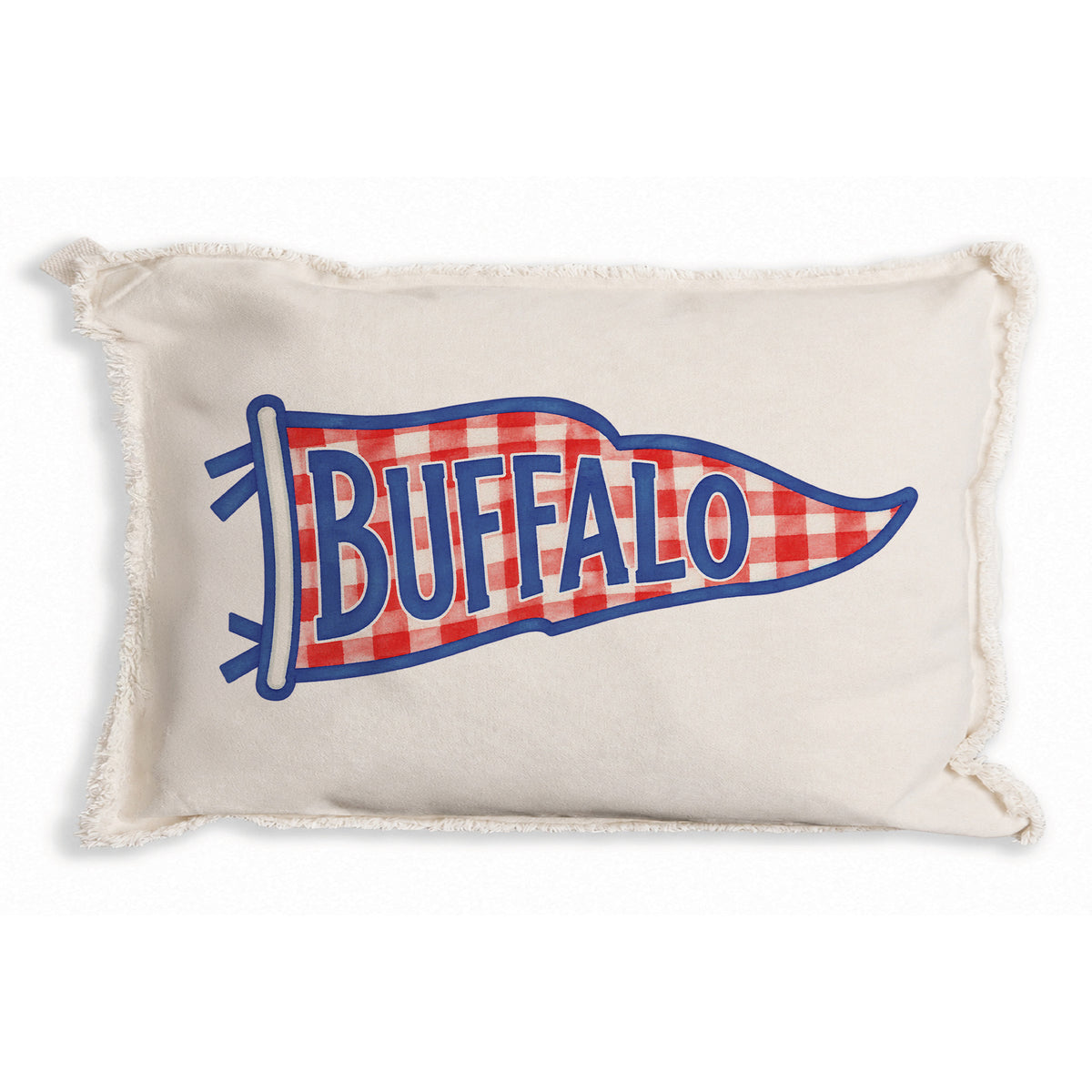 Buffalo Banner Pillow