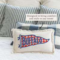 Buffalo Banner Pillow