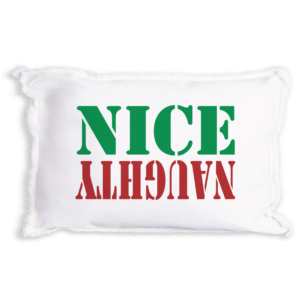 Naughty Nice Pillow