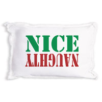 Naughty Nice Pillow