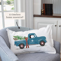 Ski Patrol Truck Pillow