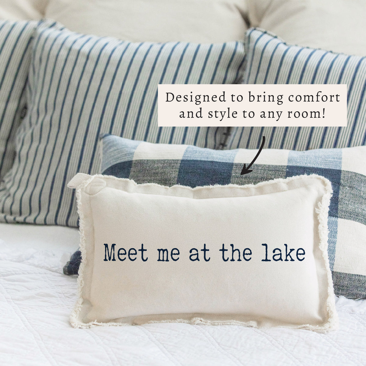 Meet Me At The Lake Pillow