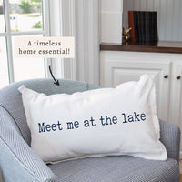 Meet Me At The Lake Pillow