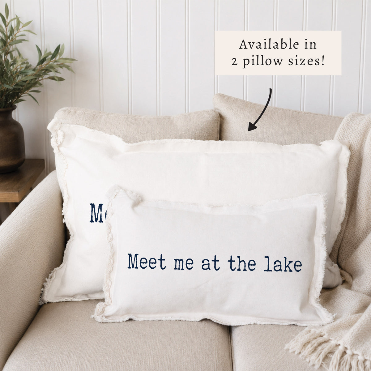 Meet Me At The Lake Pillow