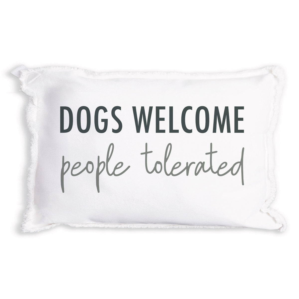 Dogs Welcome Pillow