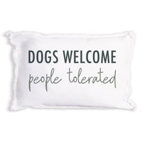 Dogs Welcome Pillow