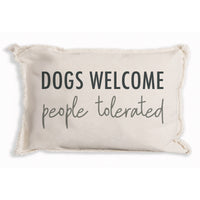 Dogs Welcome Pillow