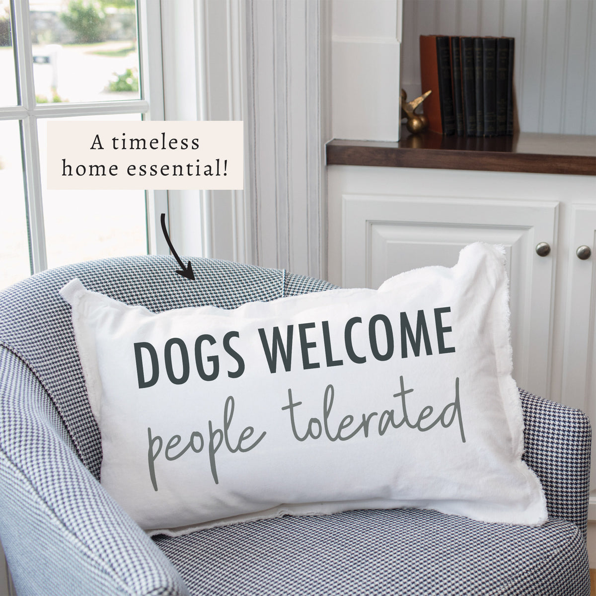 Dogs Welcome Pillow