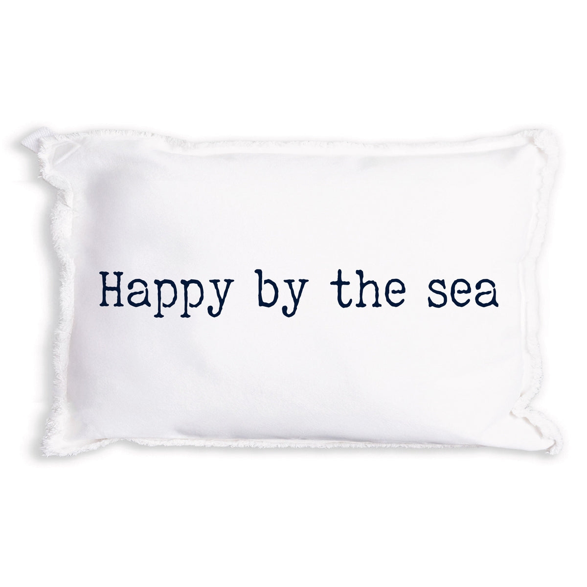 Happy By The Sea Pillow