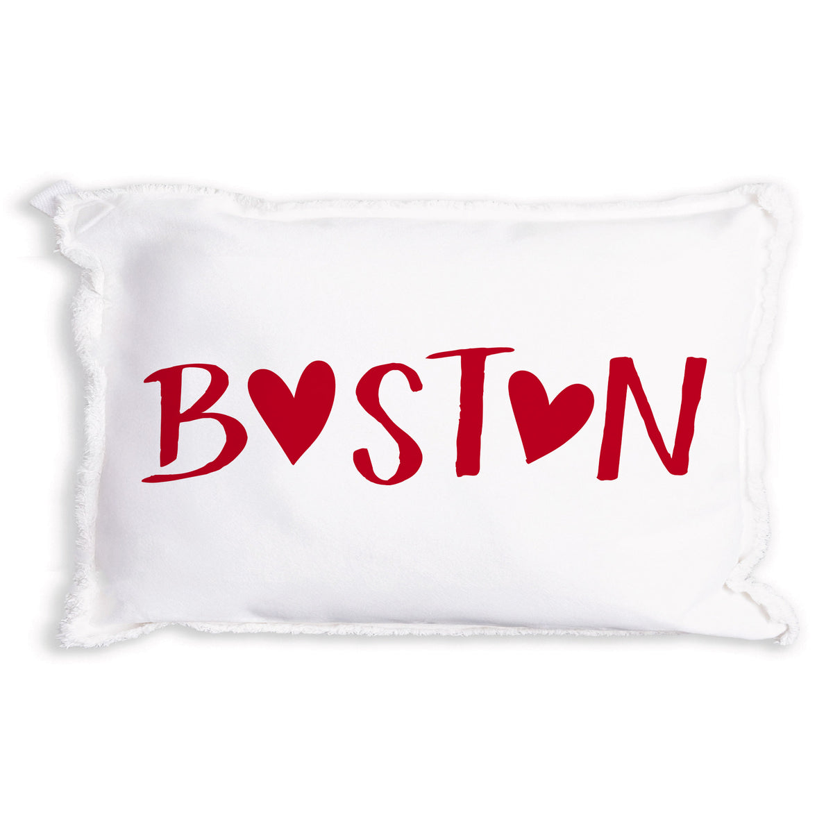 Boston Heart Pillow