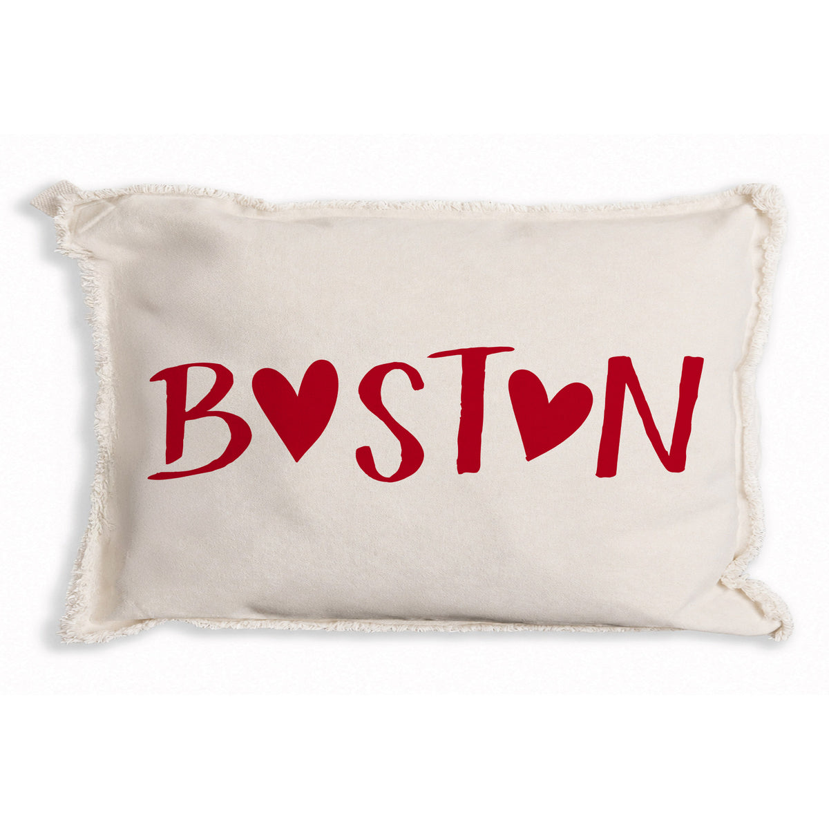Boston Heart Pillow