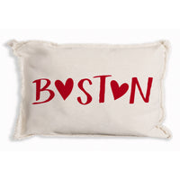 Boston Heart Pillow