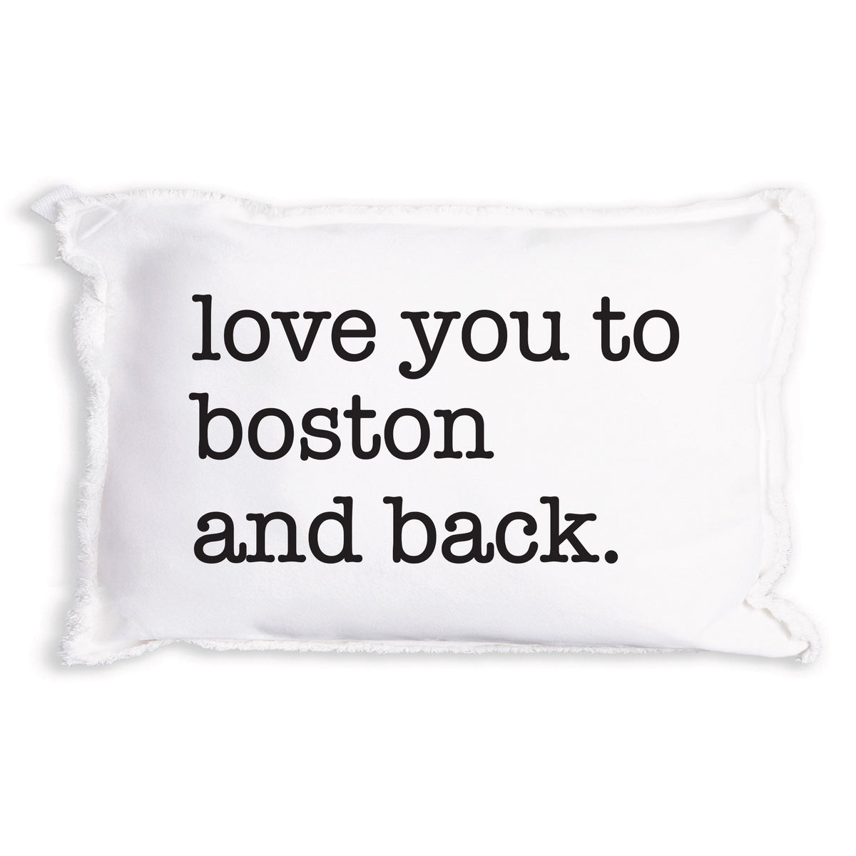 Love You To Personalized Pillow