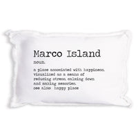 Happy Place Definition Personalized Pillow