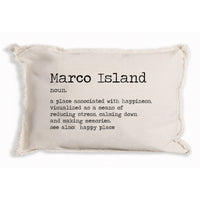 Happy Place Definition Personalized Lumbar Pillow