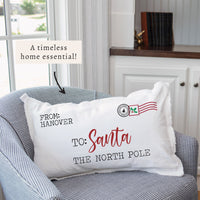 Letter To Santa Personalized Pillow