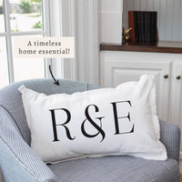 Initials Personalized Pillow