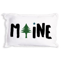 Maine Tree Icon Pillow