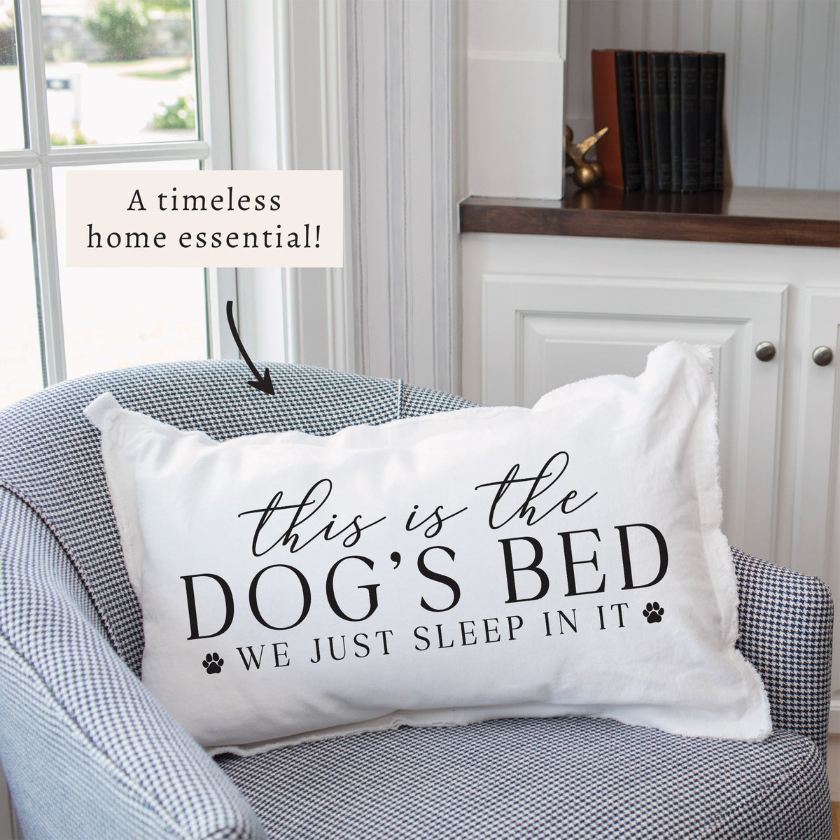 This Is The Dog's Bed Pillow