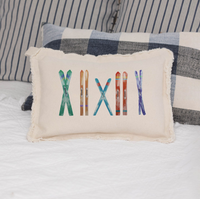 Multi Skis Re Pillow