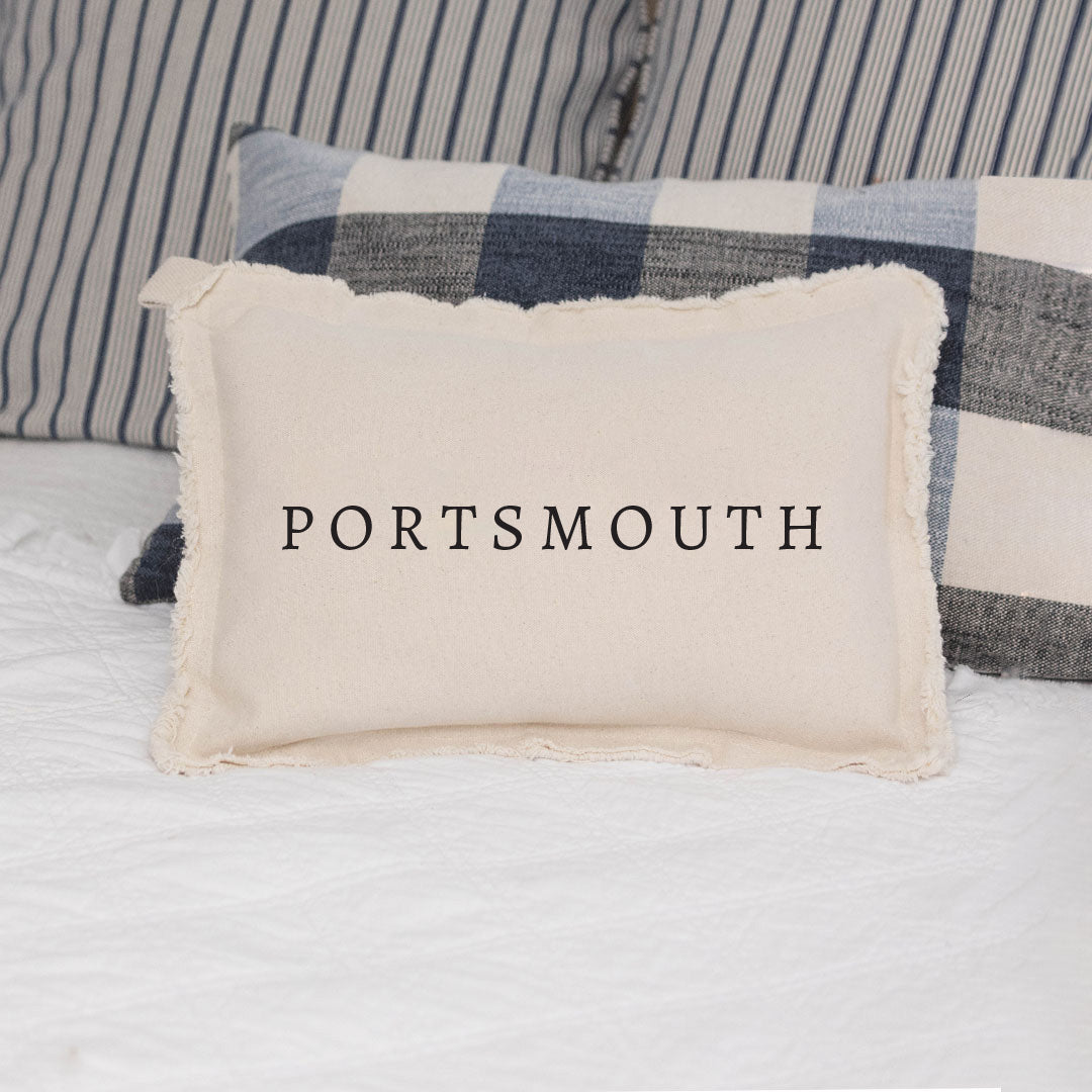 Classic Personalized Rectangle Pillow