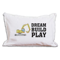 Dream Build Play Lumbar Pillow