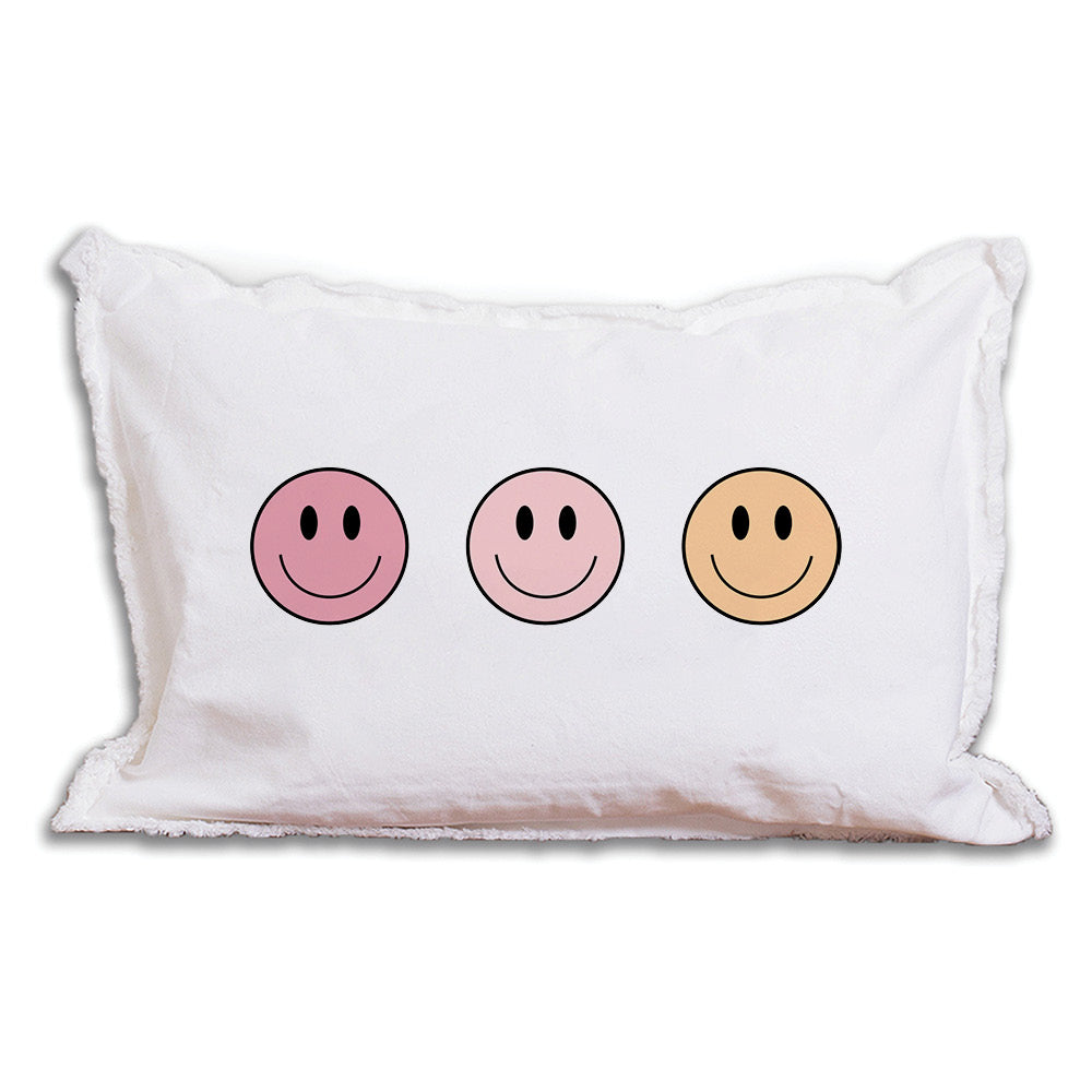 Smiley Lumbar Pillow