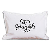 Lets Snuggle Lumbar Pillow