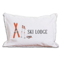 Ski Lodge Lumbar Pillow