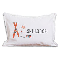 Ski Lodge Lumbar Pillow