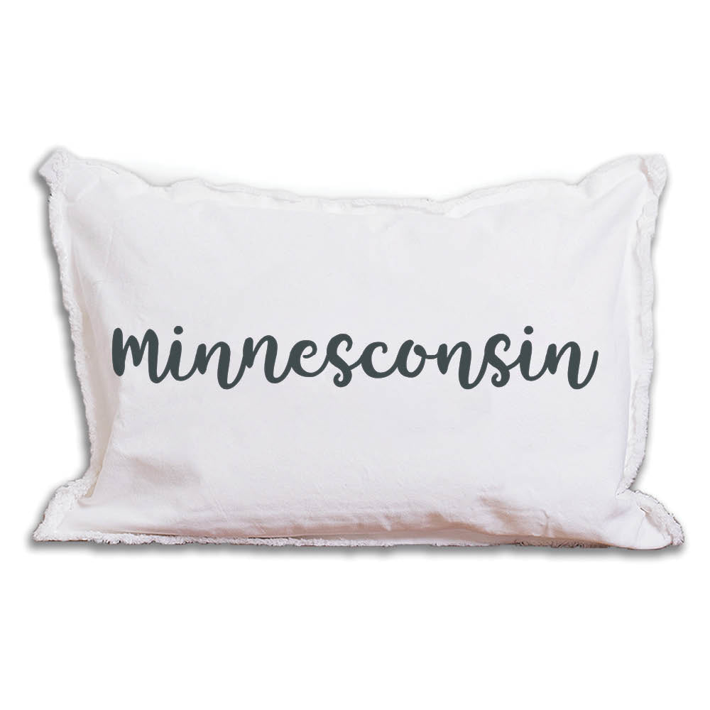 Your Word Script Personalized Lumbar Pillow