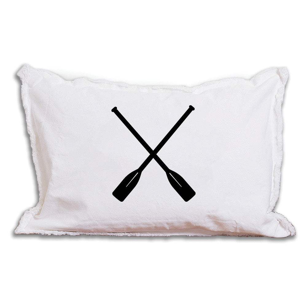 Personalized Oars Lumbar Pillow
