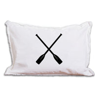 Personalized Oars Lumbar Pillow