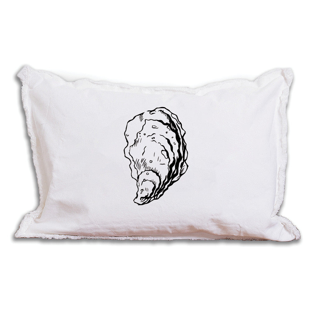 Personalized Oyster Lumbar Pillow