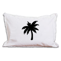 Personalized Palm Tree Lumbar Pillow