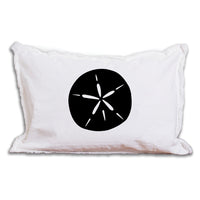 Personalized Sand Dollar Lumbar Pillow