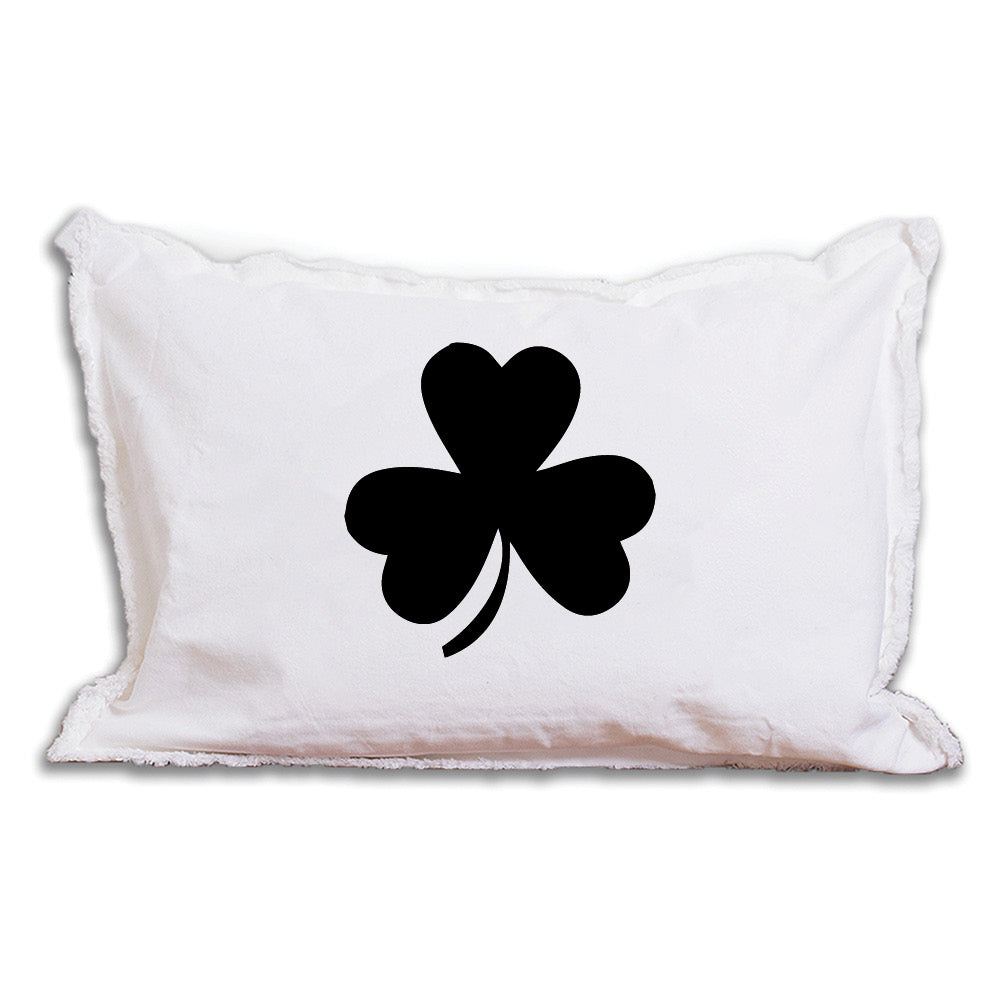 Personalized Shamrock Lumbar Pillow