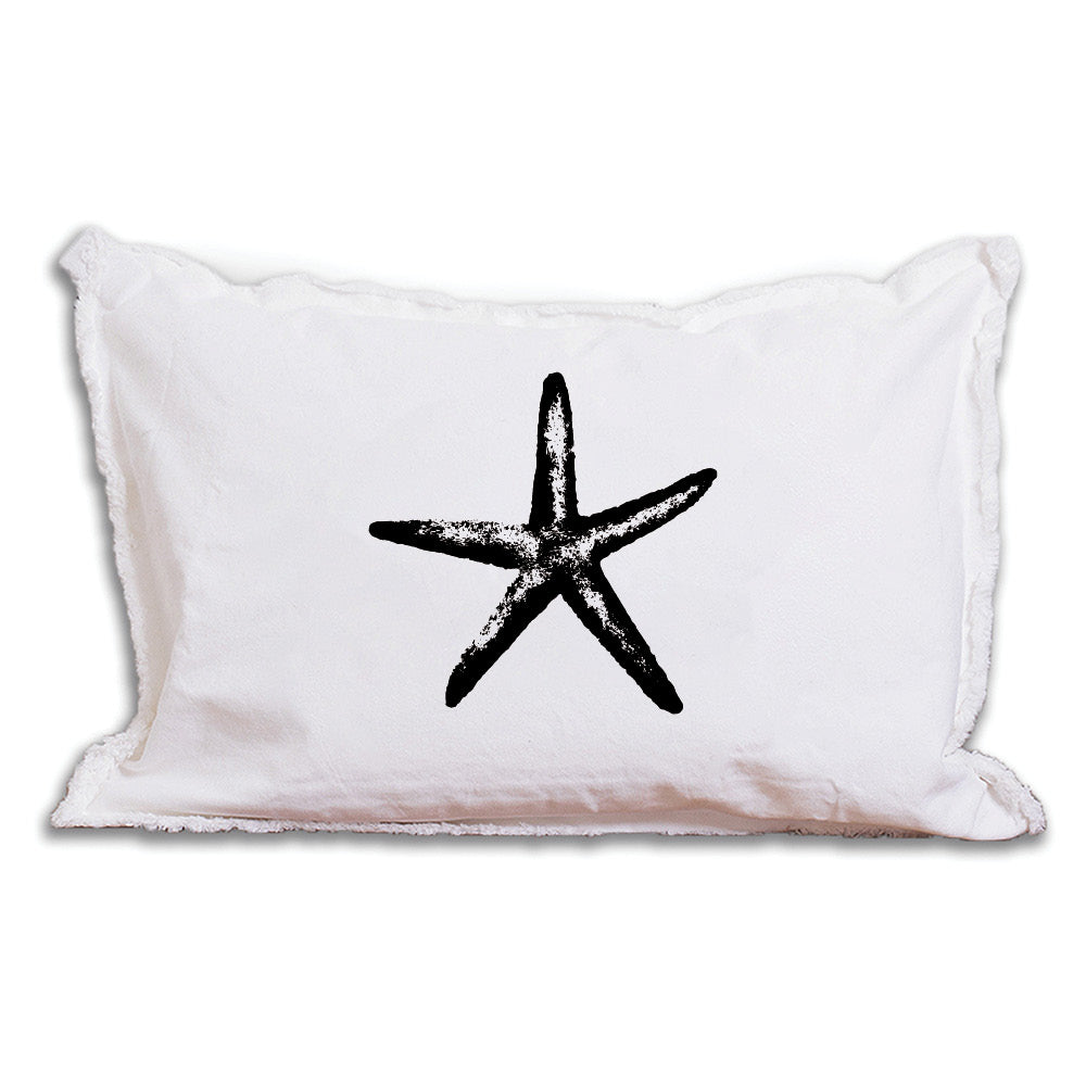 Personalized Starfish Lumbar Pillow