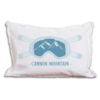 Personalized Ski Goggle Lumbar Pillow