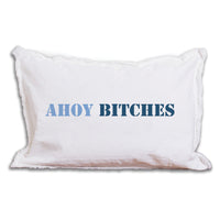 Ahoy Bitches Lumbar Pillow