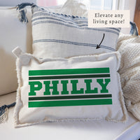 Philly Stripes Pillow