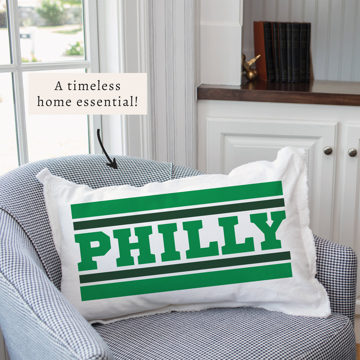 Philly Stripes Pillow