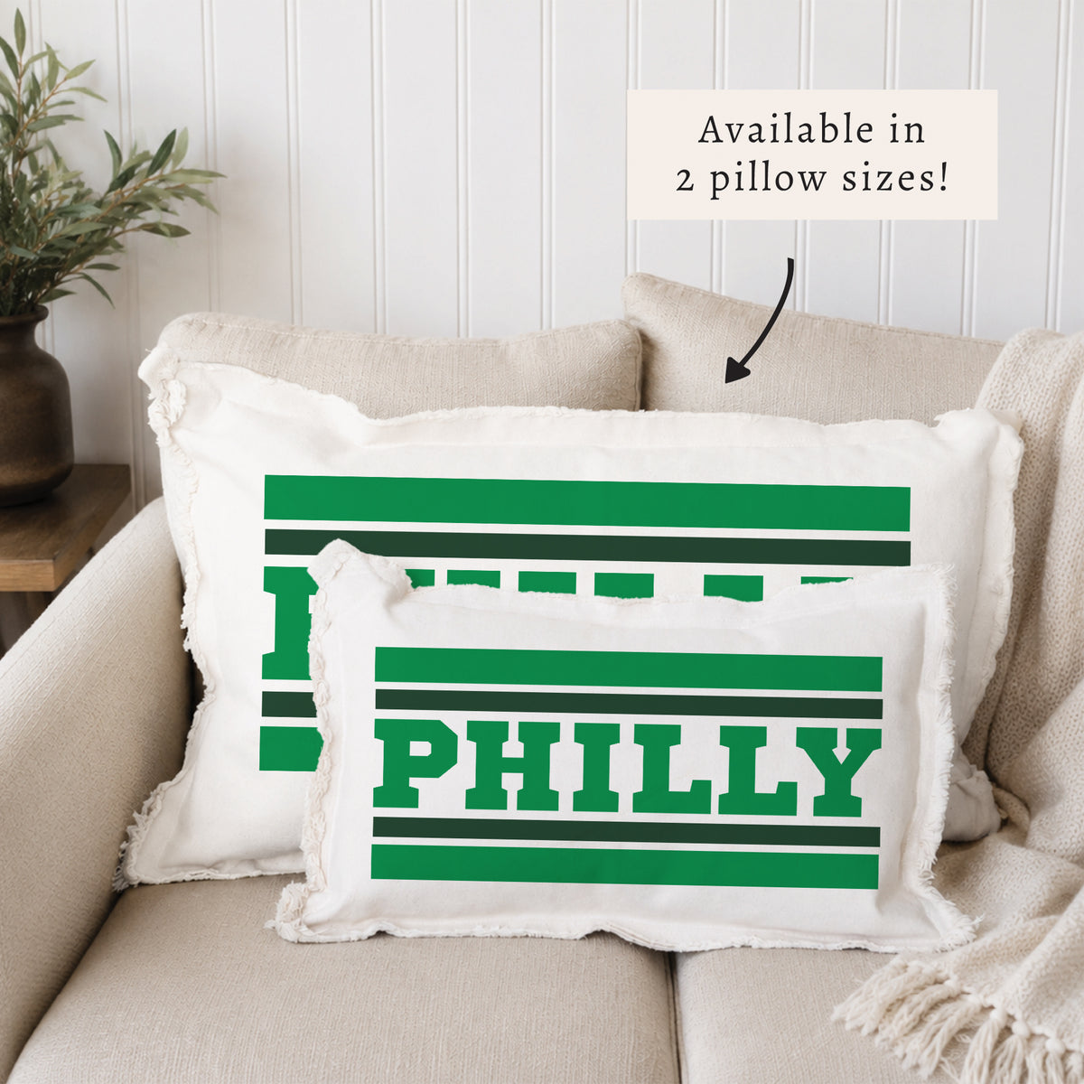 Philly Stripes Pillow