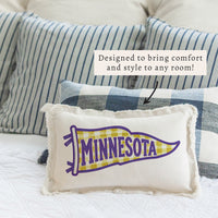 Minnesota Banner Pillow
