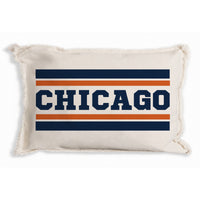 Chicago Stripes Pillow