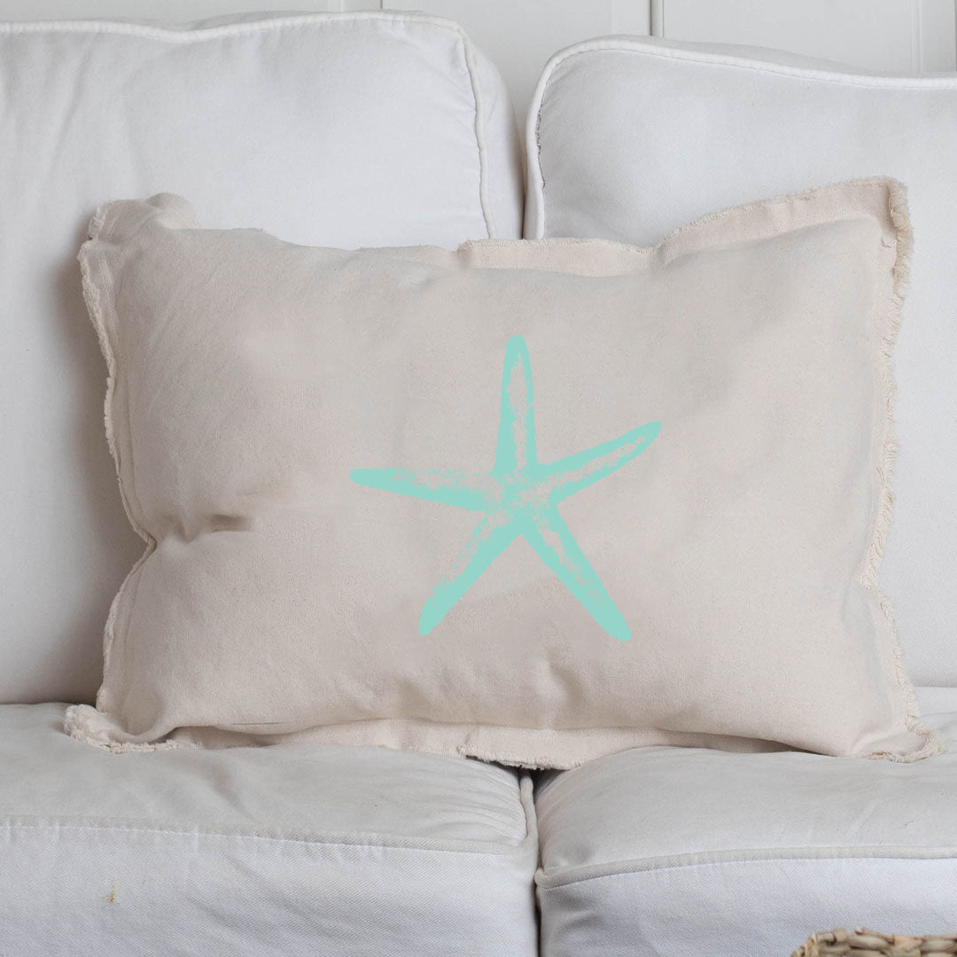 Personalized Starfish Lumbar Pillow
